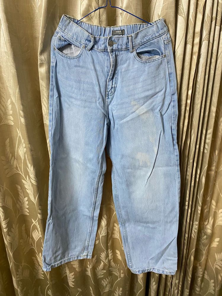 Light Wash Denim Jeans
