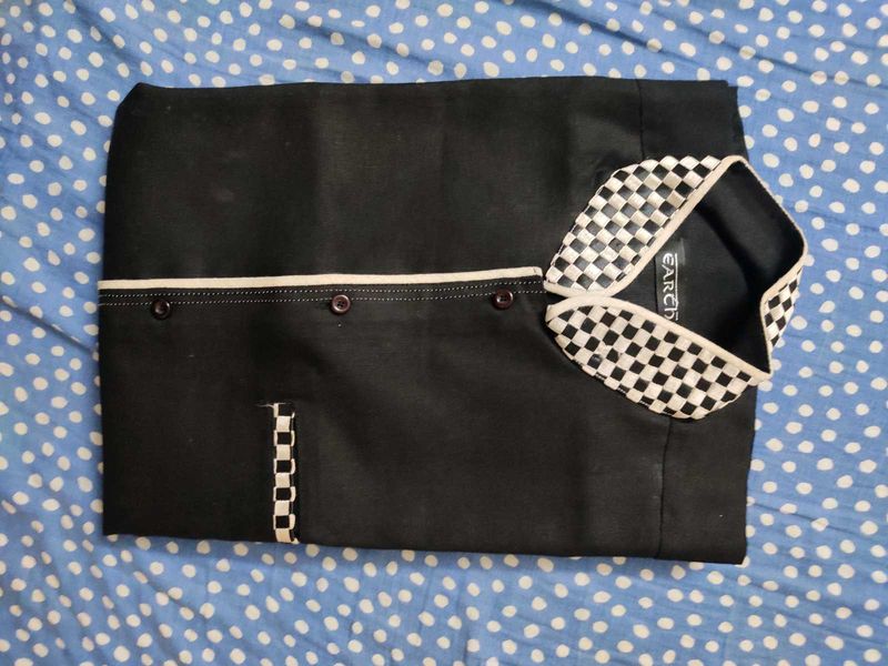 Traditional Wear Black Shirt