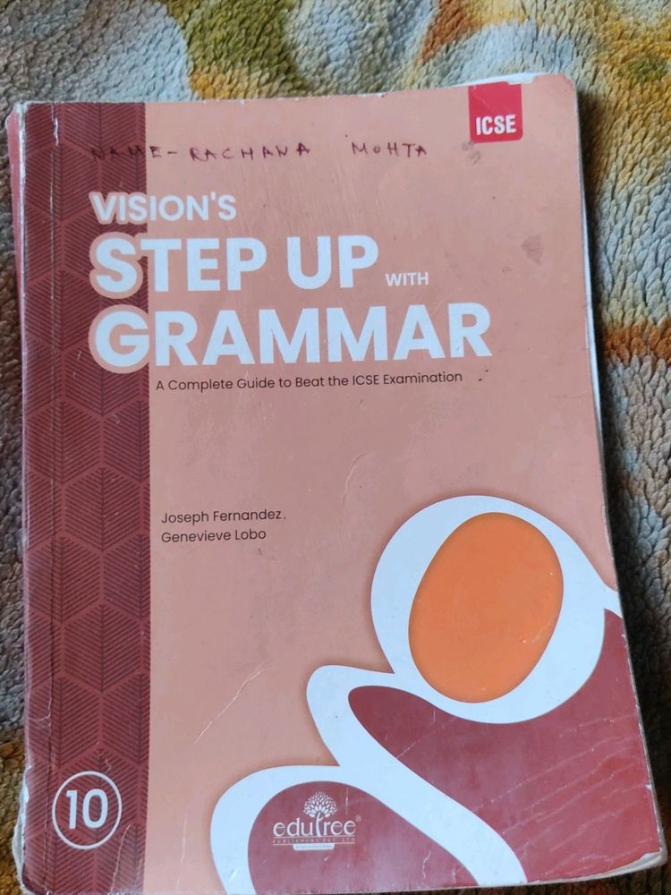 Icse Class 10 Vision Step Up With Grammar
