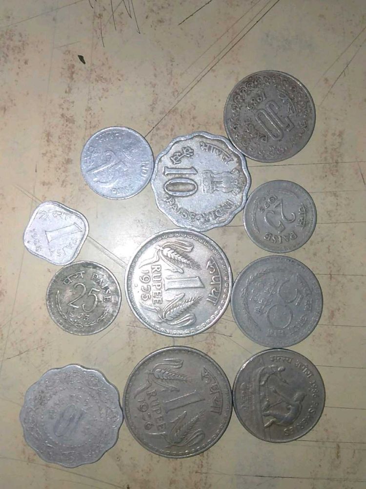 10 Vintage Coins