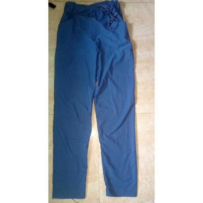 Blue Casual Trousers