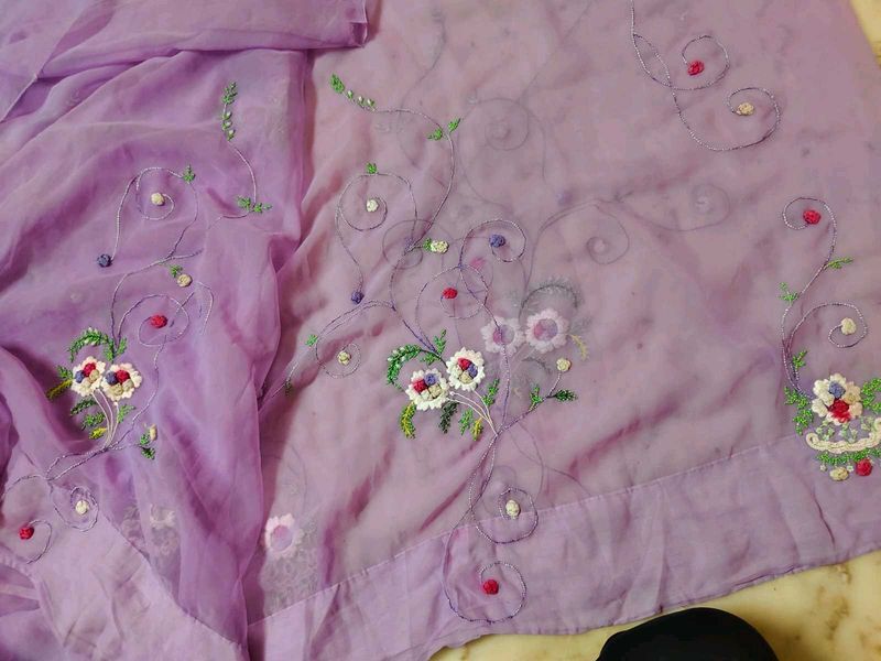 Saree Available Hand Work
