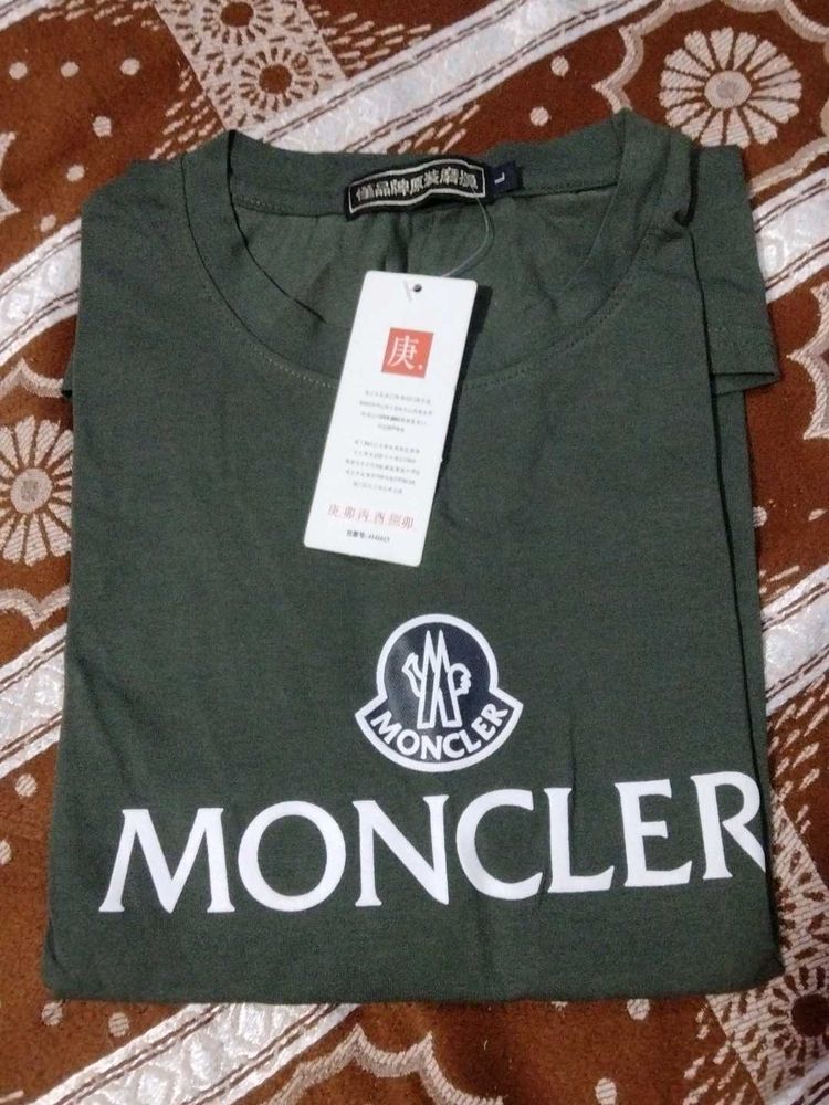 Moncler Green Graphic T-Shirt