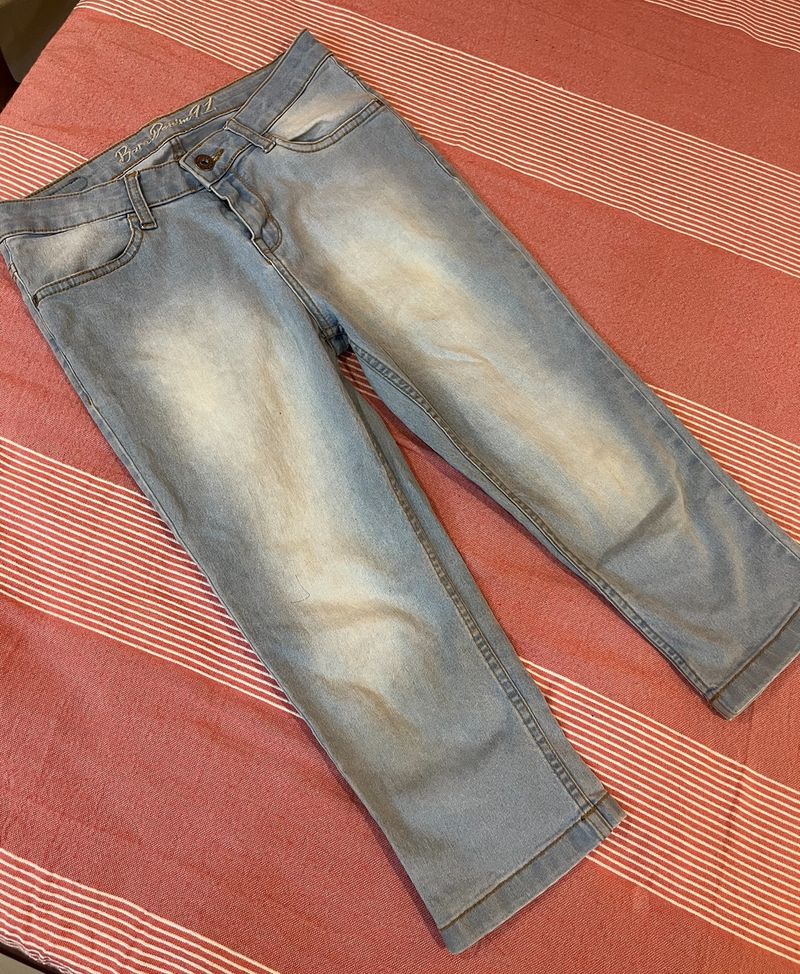 Denim Capri