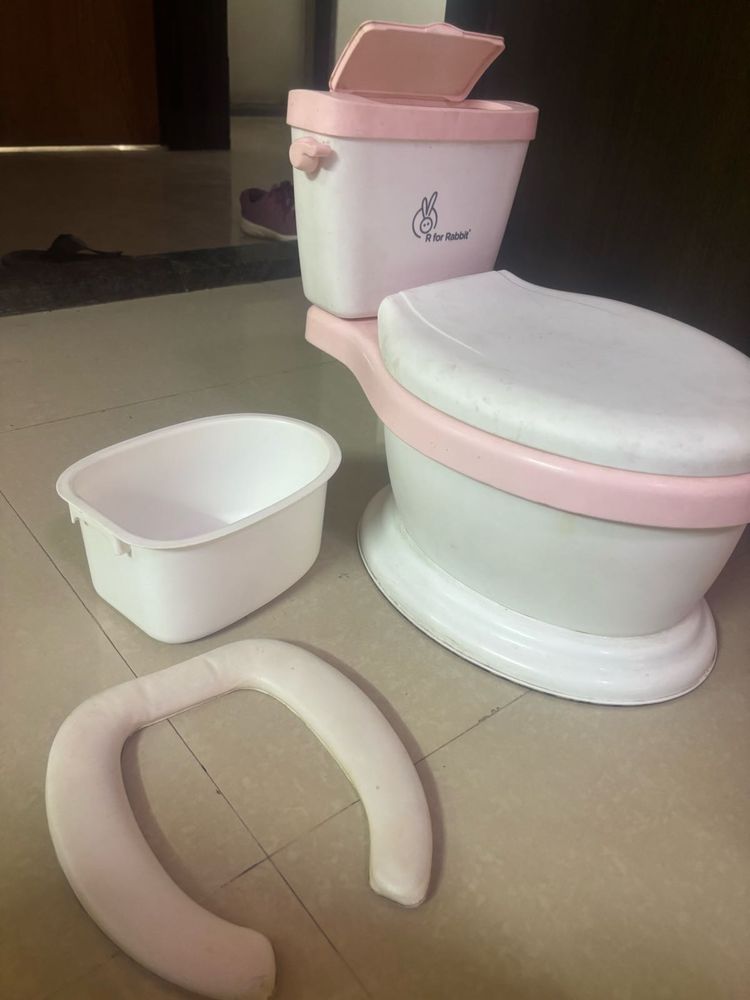 R for Rabbit Little Grown Up Portable Potty Sea