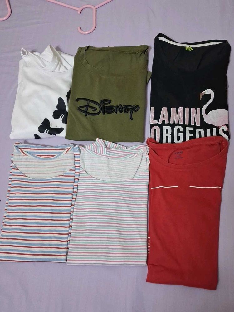 Mixed T-Shirt Bundle - 6 Items