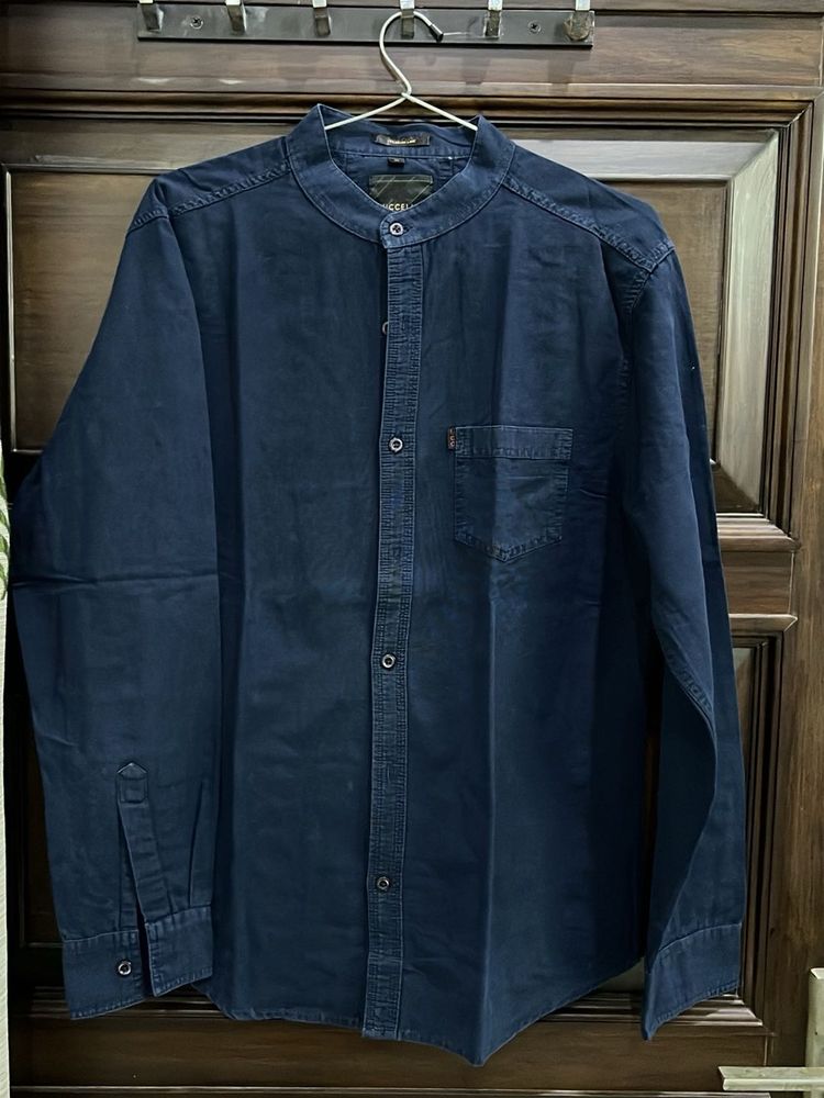 Blue Casual Shirt