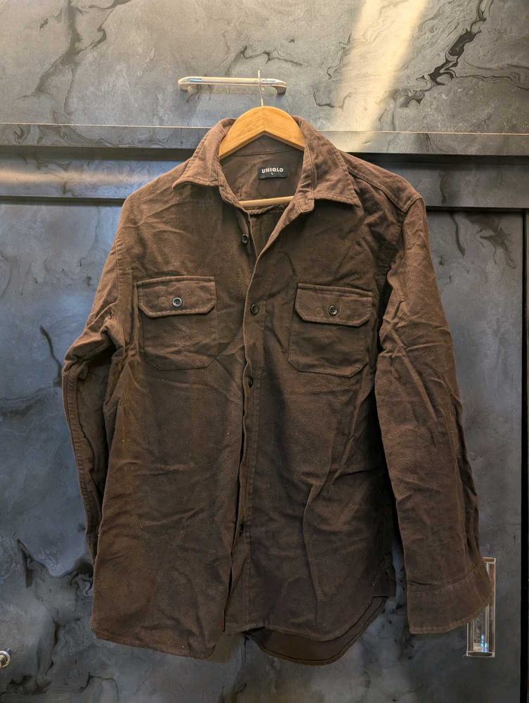Men&#39;s Casual Brown Shacket!