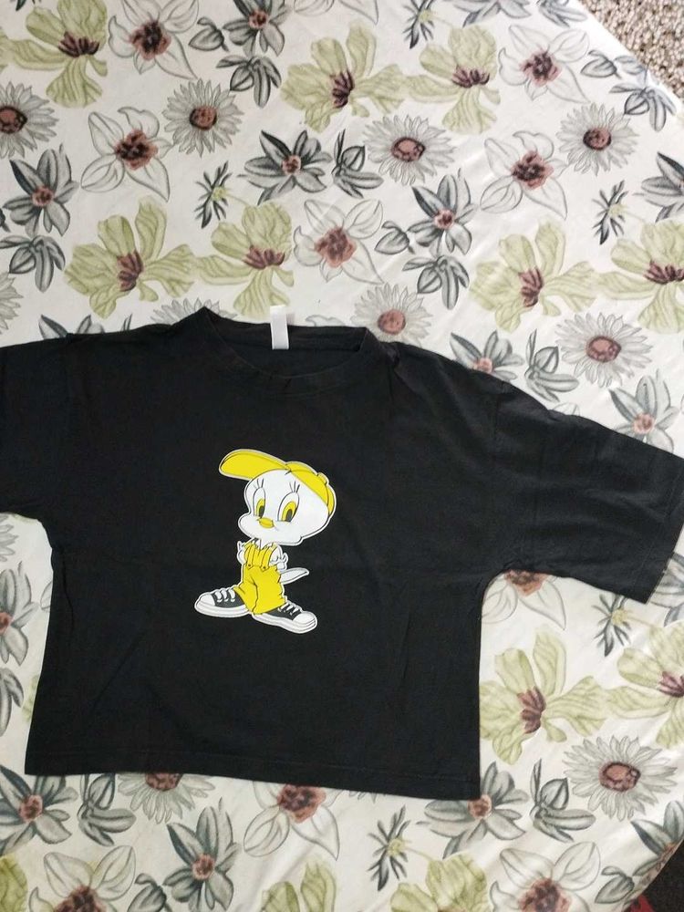 Cute Cartoon Print Tee