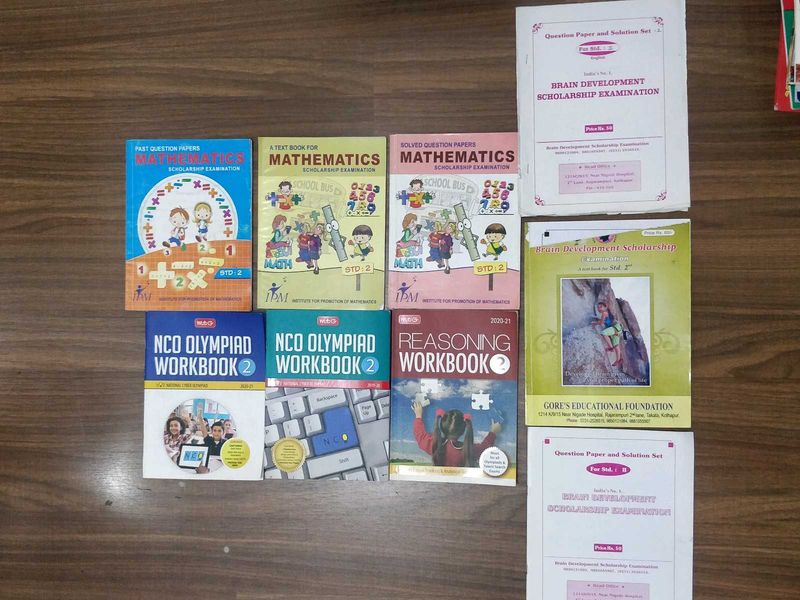 Miscellaneous Maths Books For Class 2