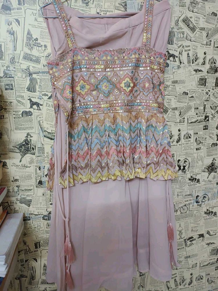 Women Partywear Peplum Designer Dress