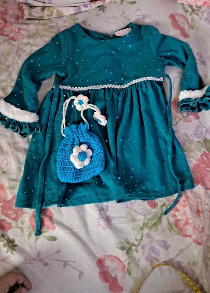 preloved cute kids girls frock