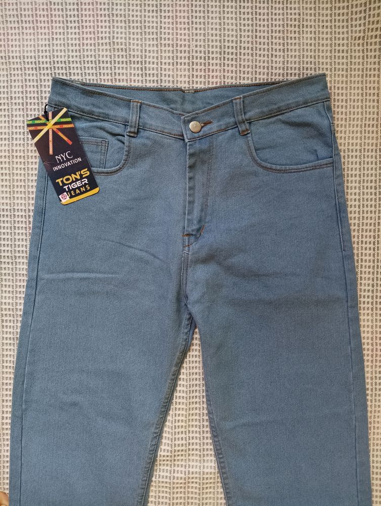 Ice Blue Jeans