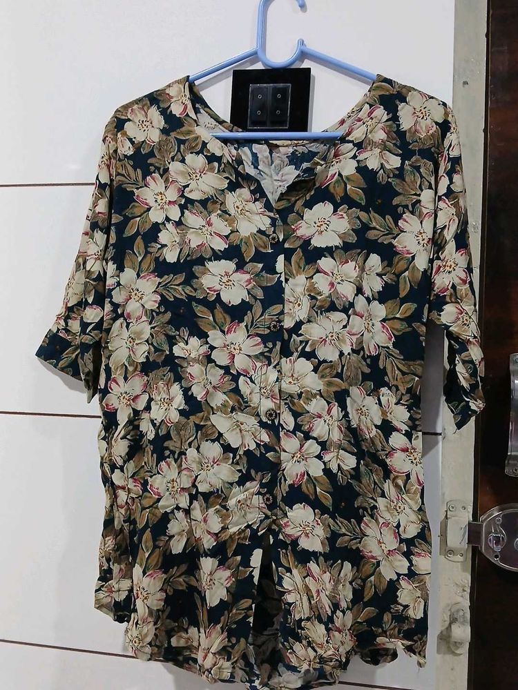 Floral Print Top