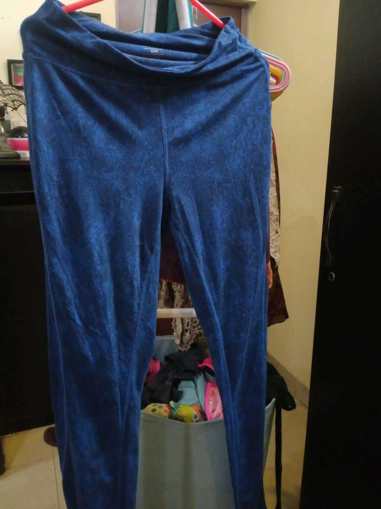 Blue Workout Leggings