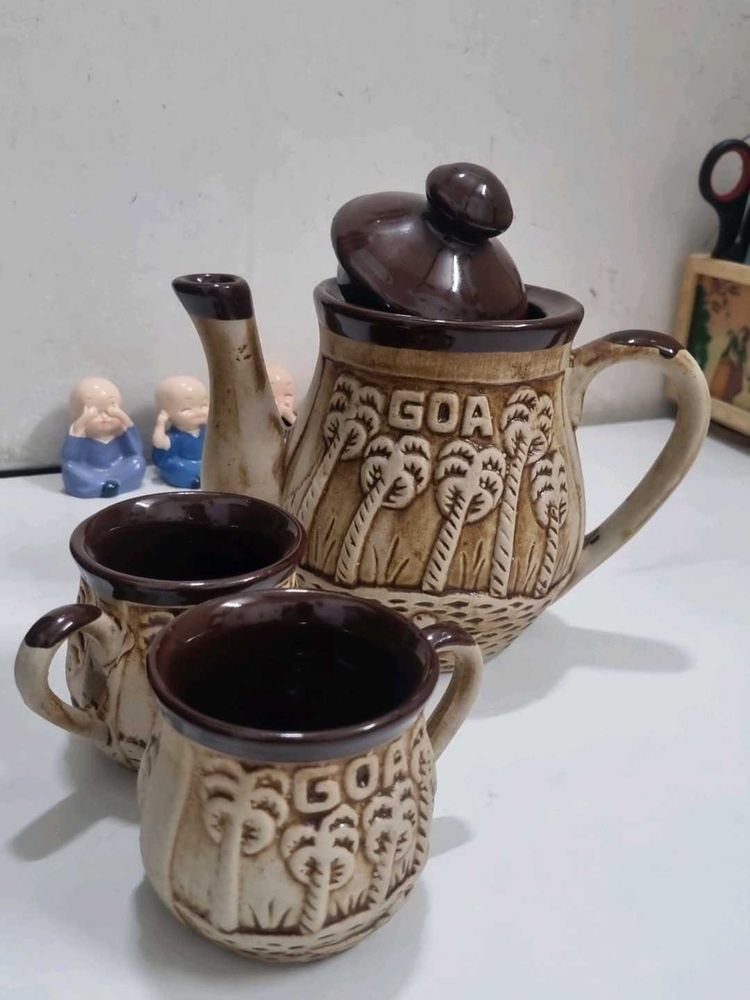 Tea Cup With Jug