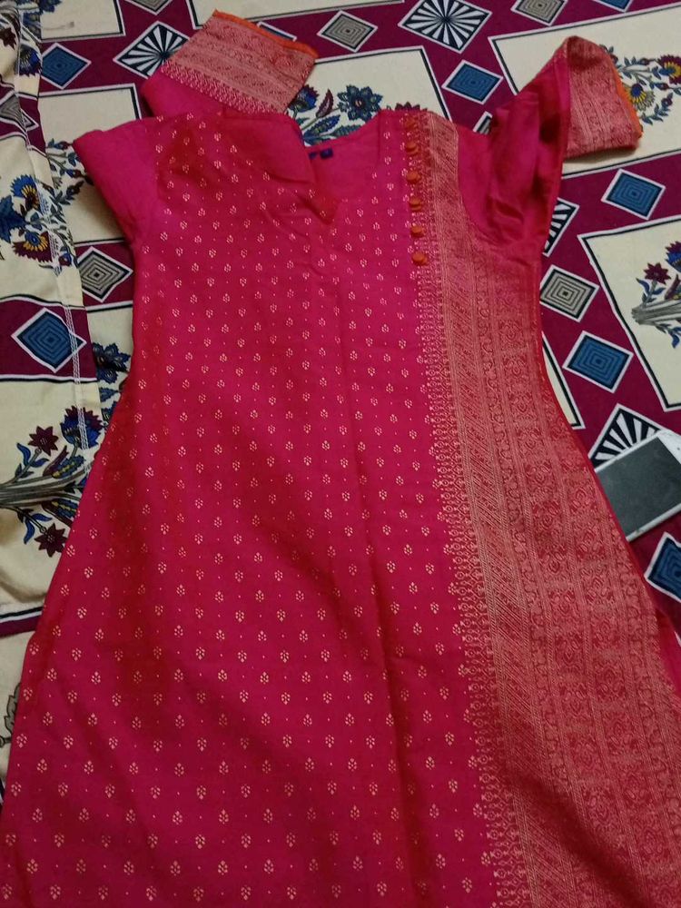 Beautiful Pink Kurti