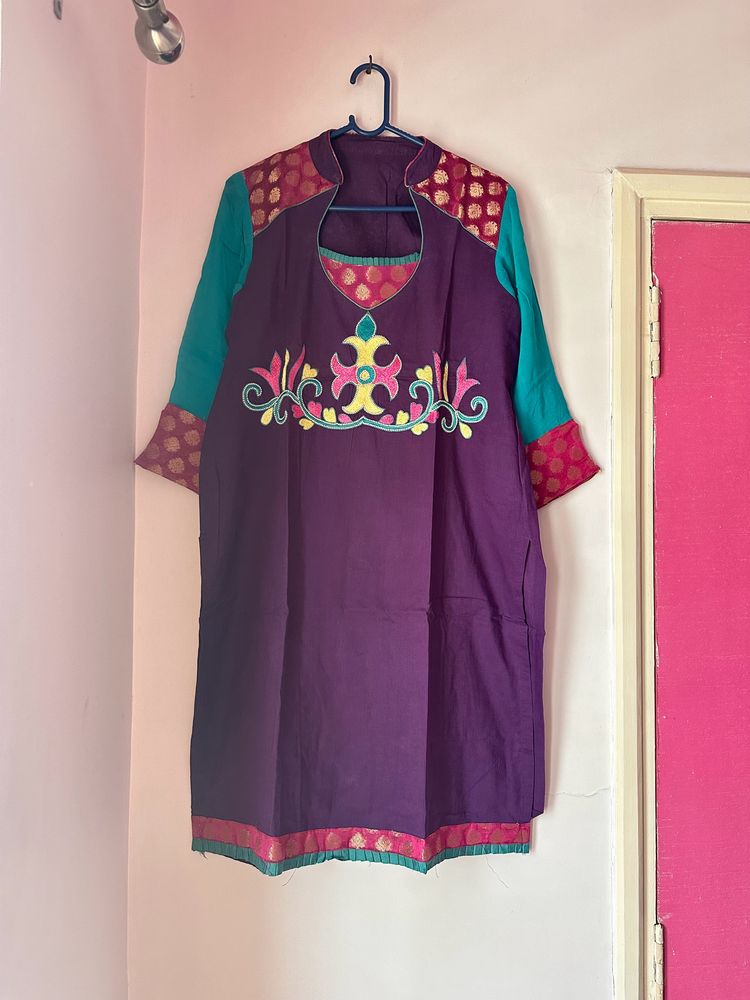 Embroidered Kurta