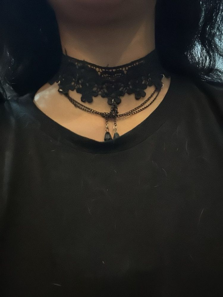 Black Lace Choker