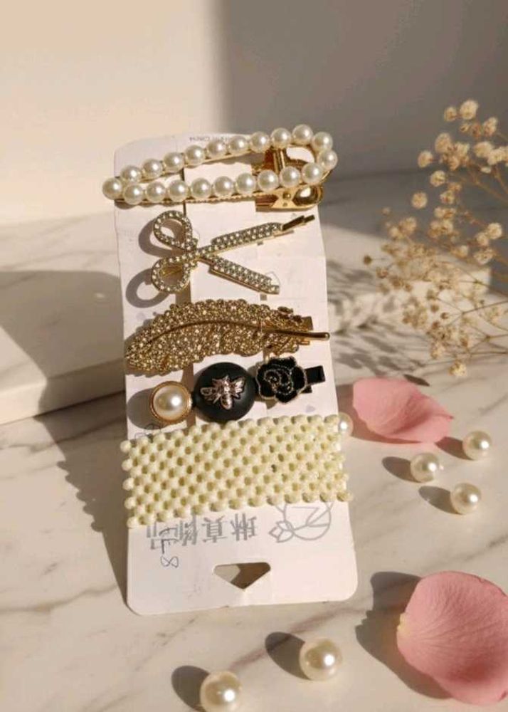 Elegant Hair Clip Set of 6
