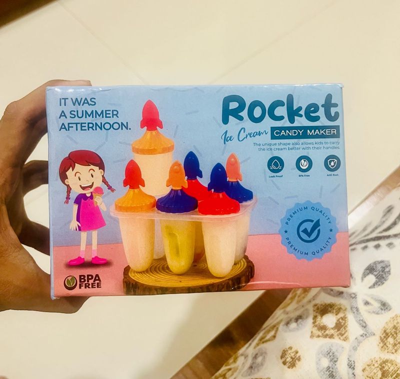 Rocket Ice Cream Candy Maker