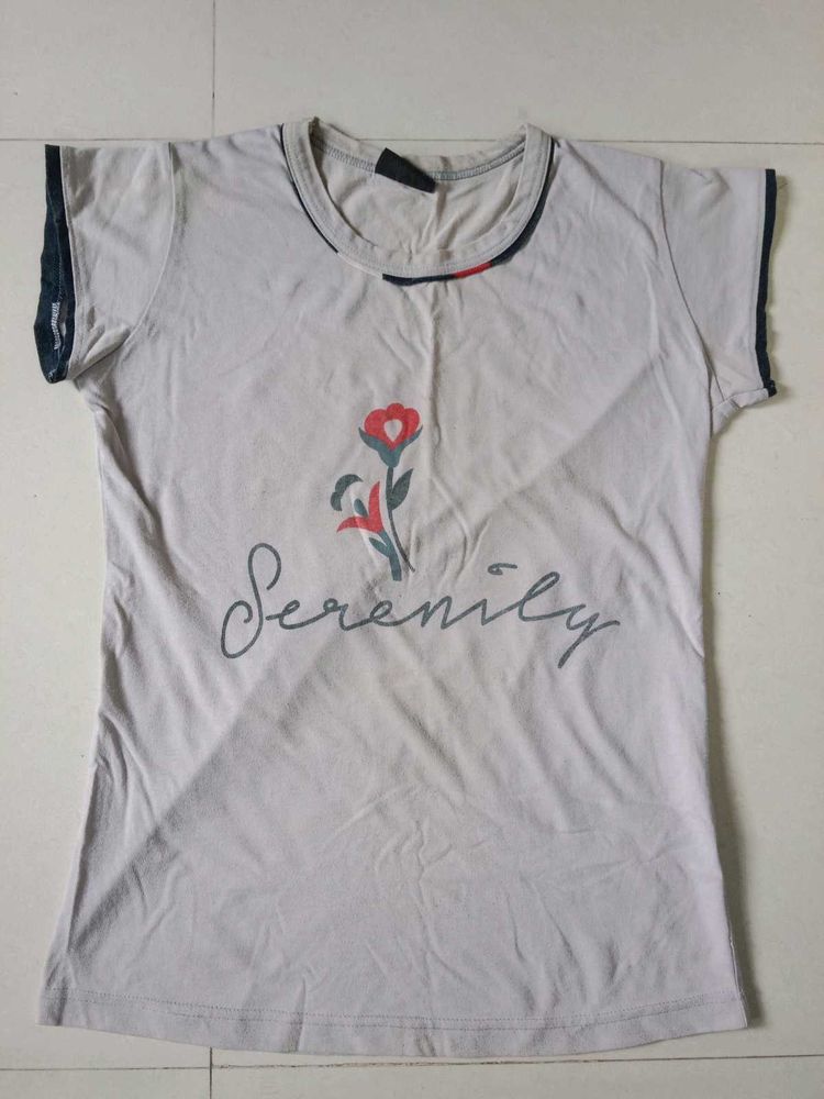 Women Nightdress T-Shirt M Size