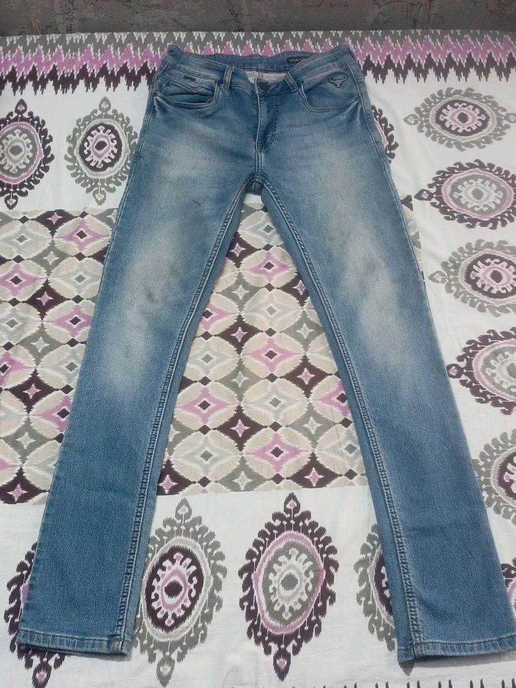 Light Wash Denim Jeans