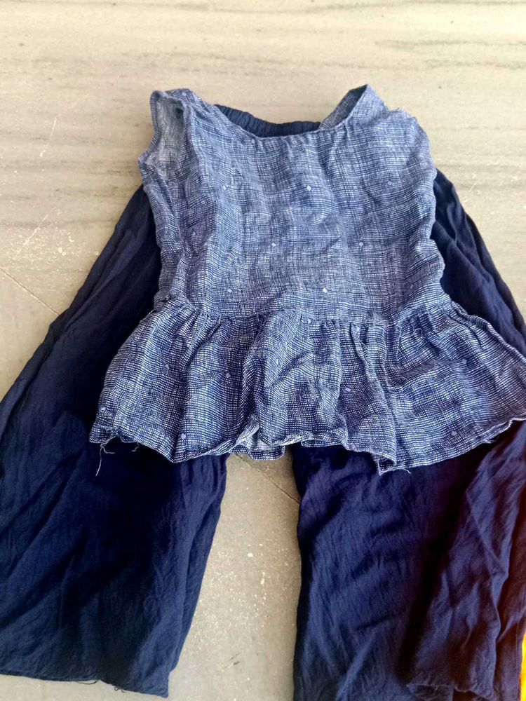 Combo Baby Girl&#39;s  Top and Pant Set