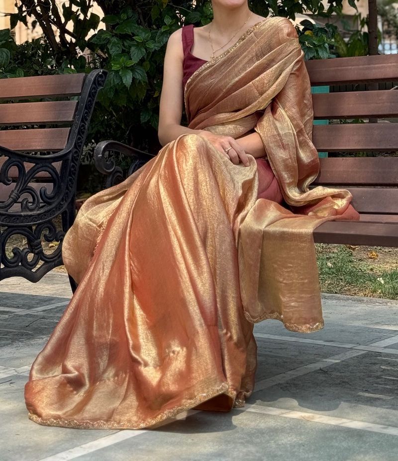 Ready To Wear Jimmy Choo Saree With Blouse
