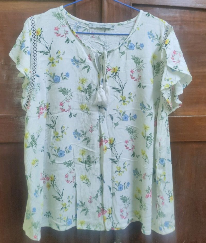 Cute Crinkled Top