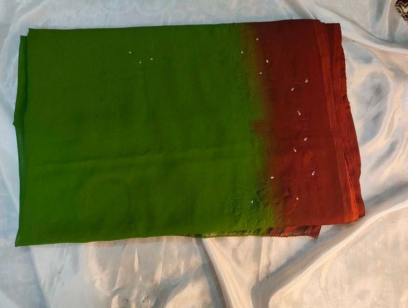 Dual Tone Dress Material