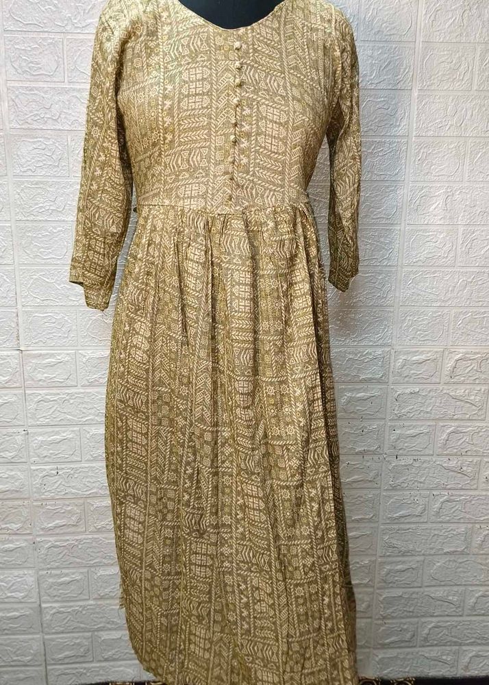 Fresh Piece Aline Kurta With High Slit