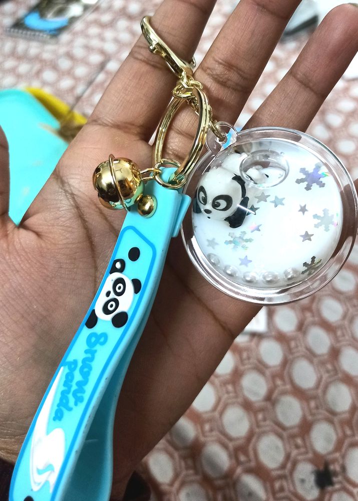 Unsinkable Panda Keychain