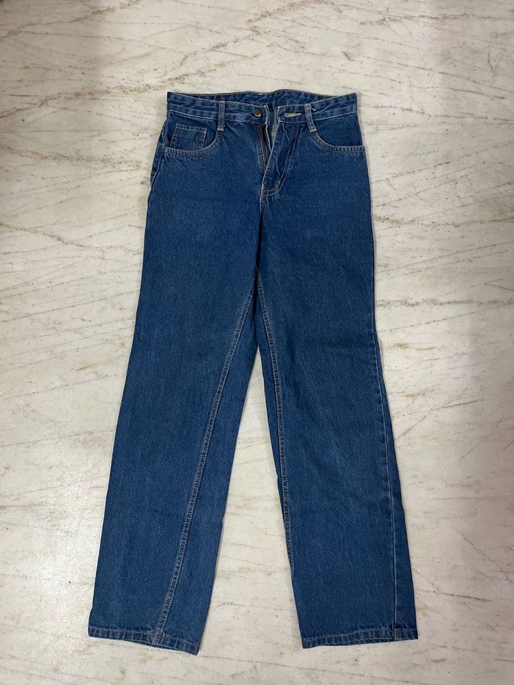 Wide Leg High Waist Jeans