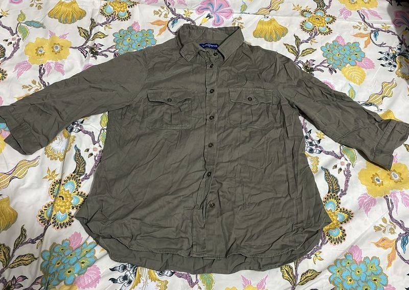 Olive Green Shirt