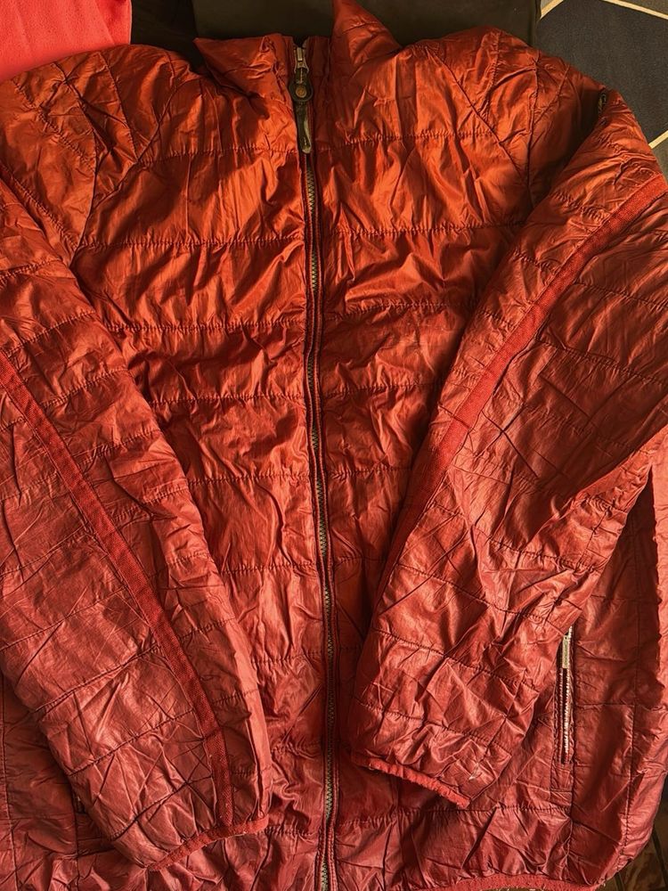 Red Puffer Jacket