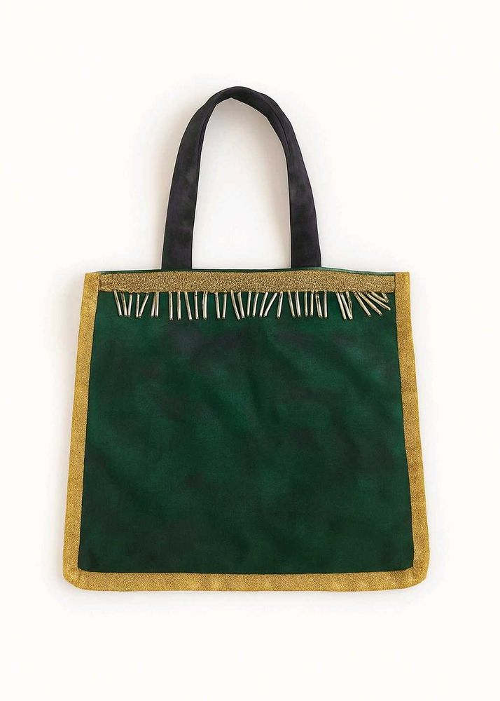 Green &amp; Gold Tote Bag