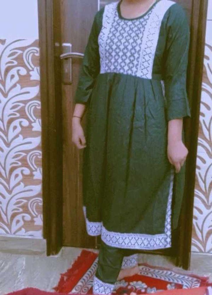 Elegant Green Kurta Set