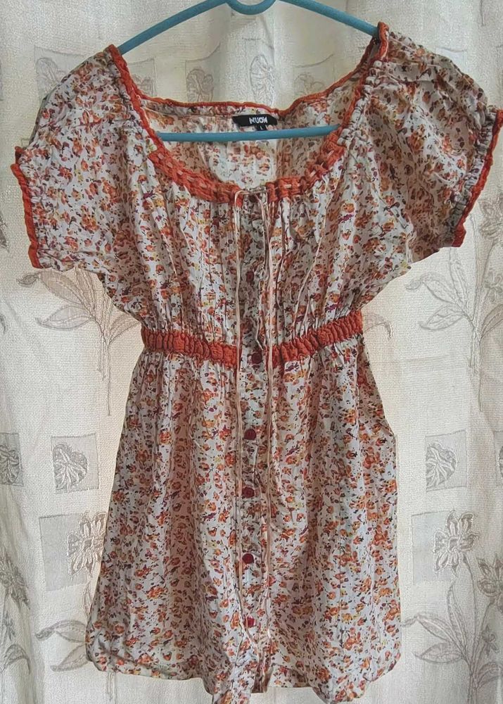 Floral Print Top