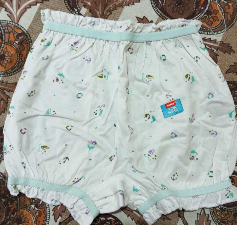 Cute Printed Baby Bloomers