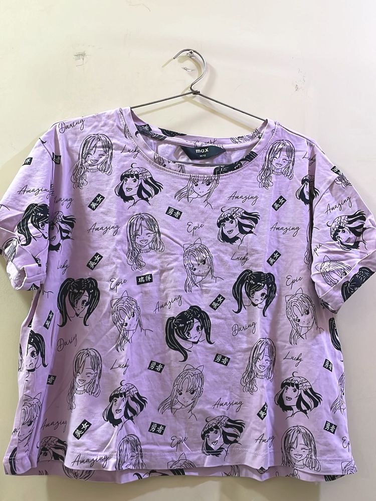 Anime Print Tee