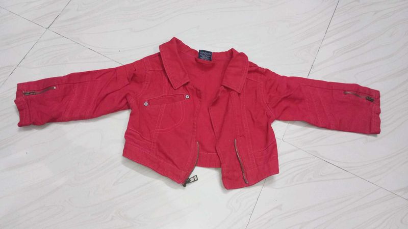 Short Jacket For 2 To 4 Year Girl