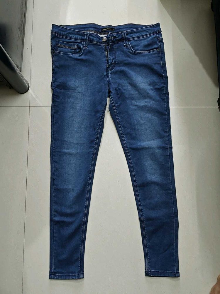Dark Wash Blue Skinny Jeans
