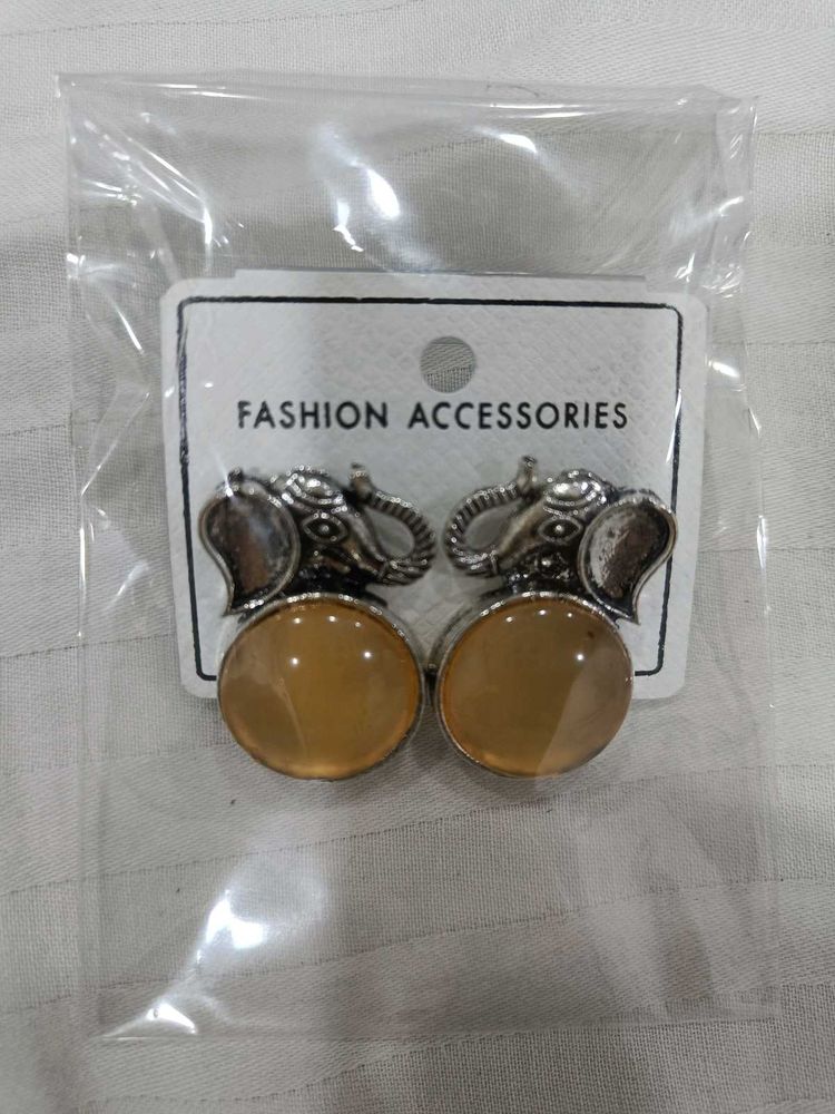 Elephant Stud Earrings