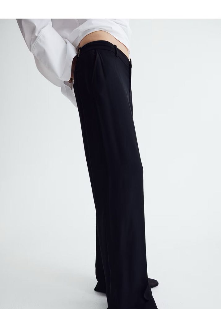H&amp;M Tailored Turn-up Trousers