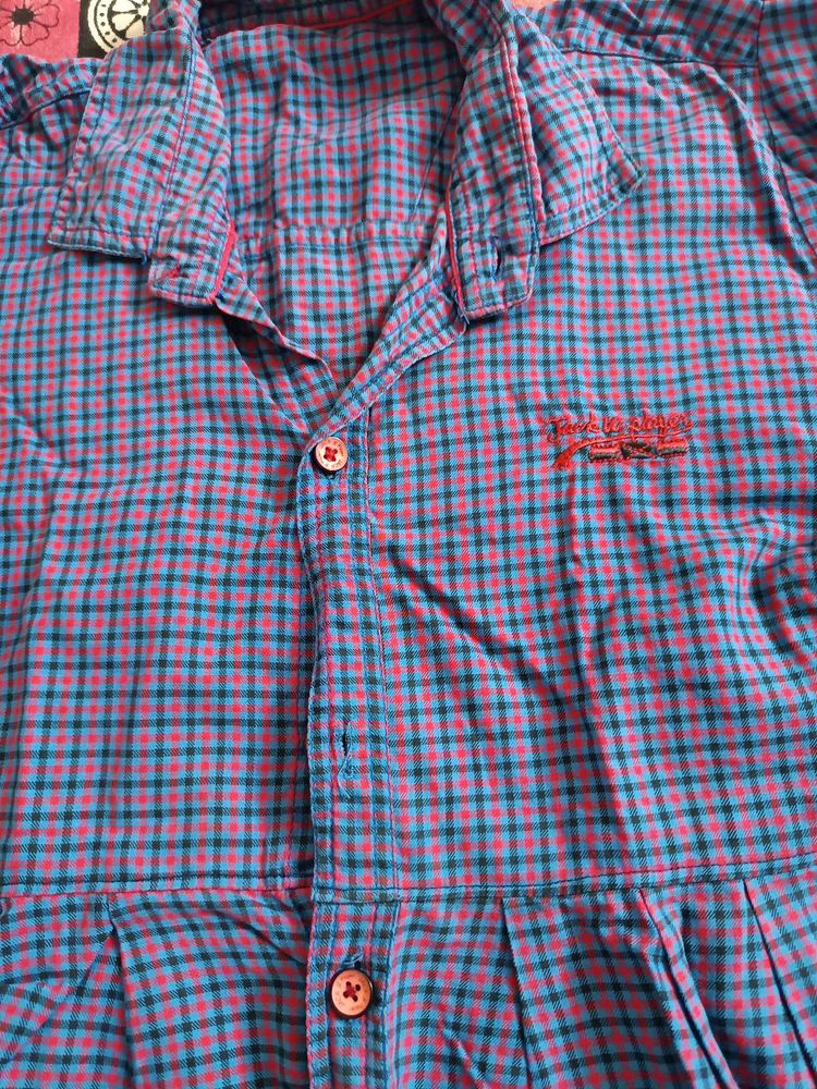 Checkered Casual Shirt