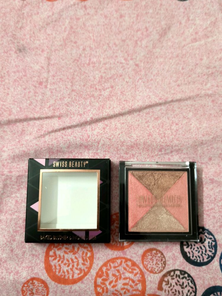 Baked Blusher &amp; Highlighter