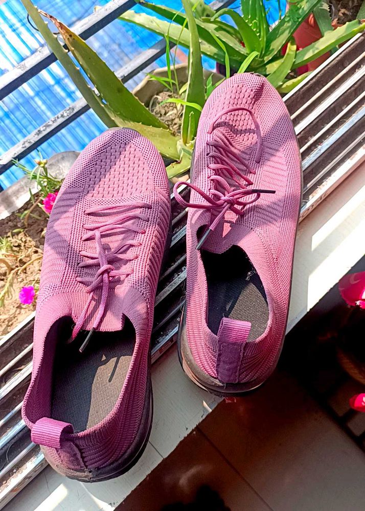 Purple Sneakers Casual shoe
