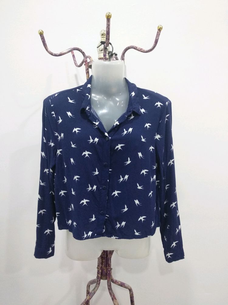 H&amp;M Crop Shirt