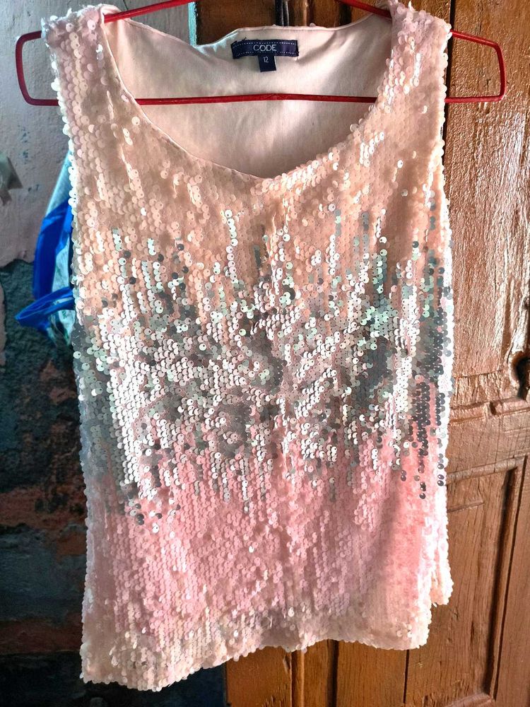 Sequin Tank Top